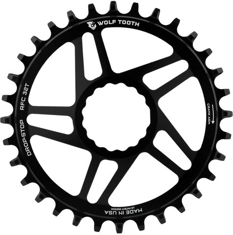 Wolf Tooth Components Direct Mount Kettenblatt für Race Face Cinch - black/32 Zähne