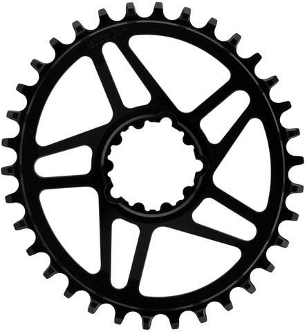 Wolf Tooth Components Elliptical Direct Mount Chainring for SRAM GXP - black/34 tooth