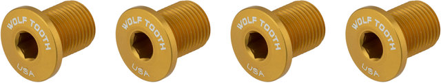 Vis de Plateau Filetées M8 4 bras 10 mm - gold/10 mm