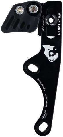 Wolf Tooth Components Guía de cadena Gnarwolf ISCG 05 Mount - black/ISCG 05