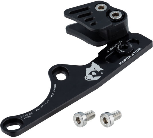 Wolf Tooth Components Guide-Chaîne Gnarwolf ISCG 05 Mount - black/ISCG 05