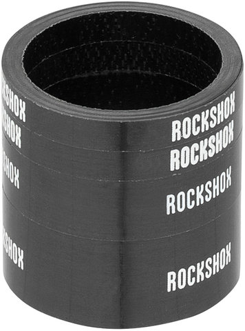 RockShox UD Carbon Headset Spacer Set - black/universal