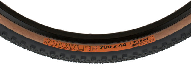 WTB Cubierta plegable Raddler TCS Light Fast Rolling 28" - negro-marrón/44-622 (700x44C)