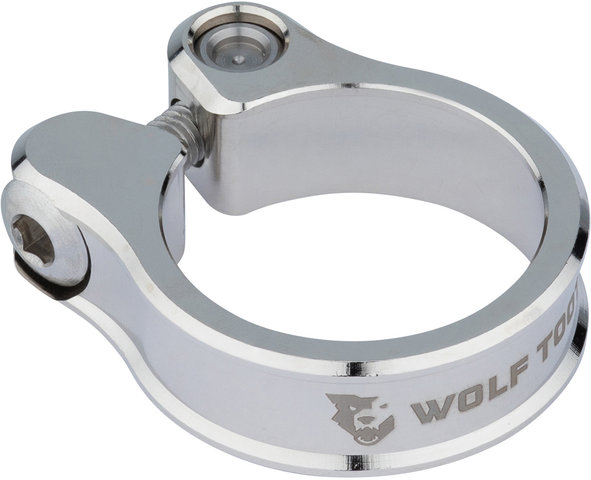 Seatpost Clamp - nickel/31.8 mm