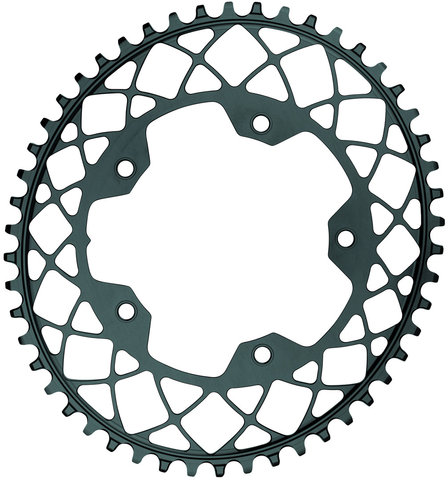 Plato Oval 1X Gravel para 110/5 BCD - grey/50 dientes