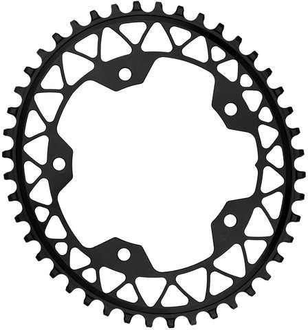 absoluteBLACK Oval 1X Gravel Chainring for 110/5 BCD - black/44 tooth