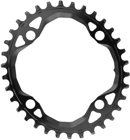 absoluteBLACK Oval 1X Chainring for 104/64 BCD - black/34 tooth