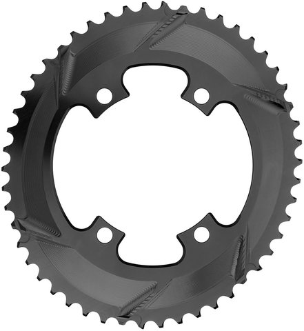 absoluteBLACK Oval Road 110/4 Chainring for Shimano Dura-Ace 9000 / Ultegra 6800 - black/50 tooth
