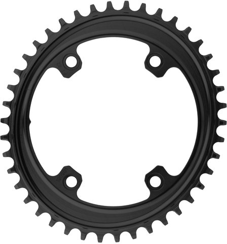 Wolf Tooth Components Elliptical 110 BCD Asymmetric 4-Arm Chainring for Shimano GRX - black/42 tooth