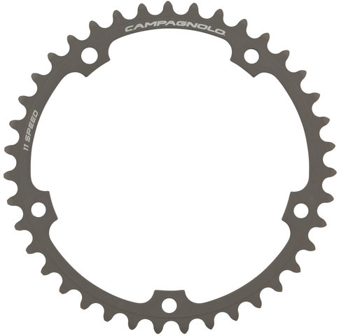 Campagnolo Super Record, 11-speed, 5-Arm, 135 mm BCD Chainring 2011-2014 - grey/39 tooth