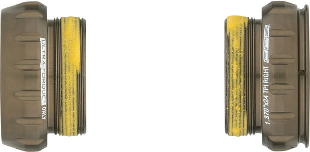 Record Ultra Torque Gewinde-Lagerschalen - grau/BSA