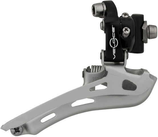 Campagnolo Dérailleur Avant Veloce 2/10 vitesses - noir/soudure