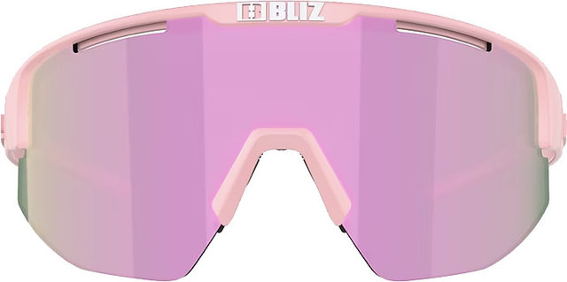 Bliz Lunettes de sport Matrix Small - matte powder rose/brown-rose