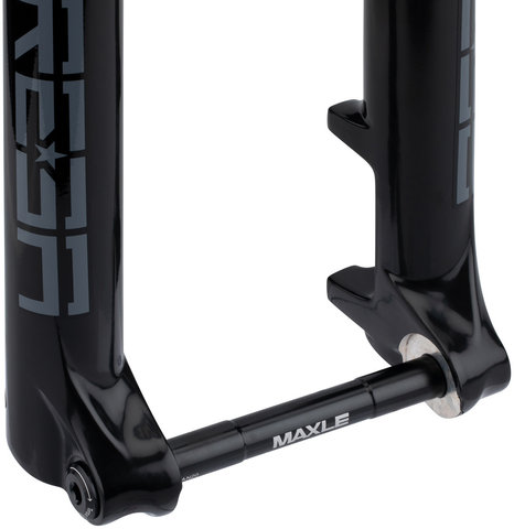 RockShox Fourche à Suspension Reba RL Solo Air Boost 27,5" - gloss black/100 mm / 1.5 tapered / 15 x 110 mm / 42 mm