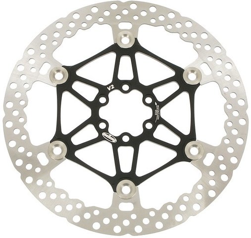 Disco de frenos MV2 6 agujeros Floating para V2 - negro/203 mm