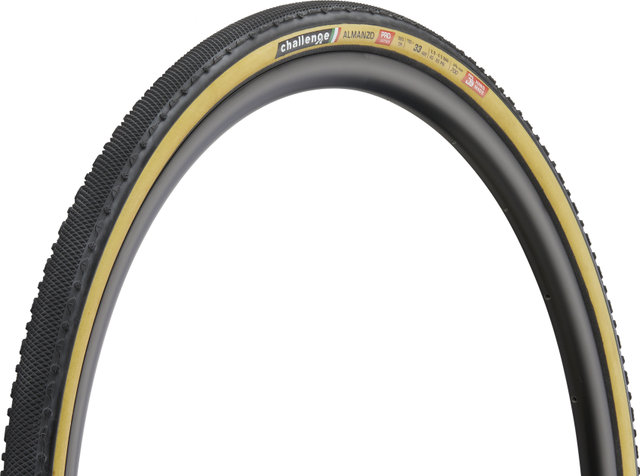 Challenge Cubierta plegable Almanzo Pro 28" - negro-marrón/28 /33 /33-622