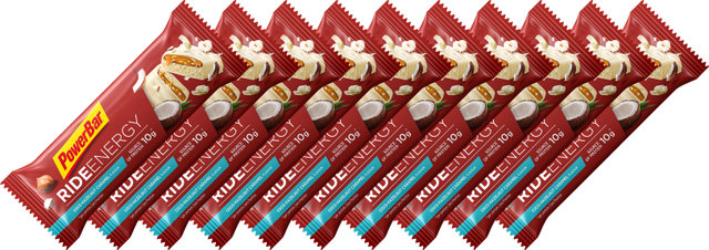 Powerbar Ride Energy Bars - 10 pieces - coco-hazelnut caramel