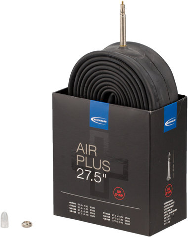 Schwalbe Cámara de aire 21 Air Plus para 27,5" - negro/27,5 x 1,5-2,4 SV 40 mm