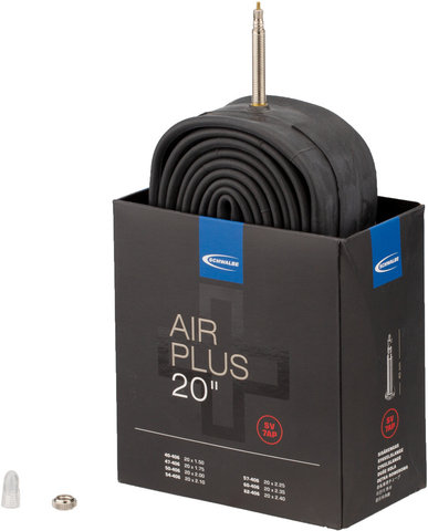Schlauch 7 Air Plus für 20" - schwarz/20 x 1,5-2,4 SV 40 mm