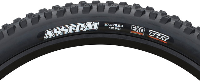 Cubierta plegable Assegai Dual EXO WT TR 29+ - negro/29x2,6
