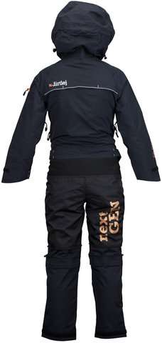 Dirtsuit Kids Edition - black blue-yellow/146 - 164