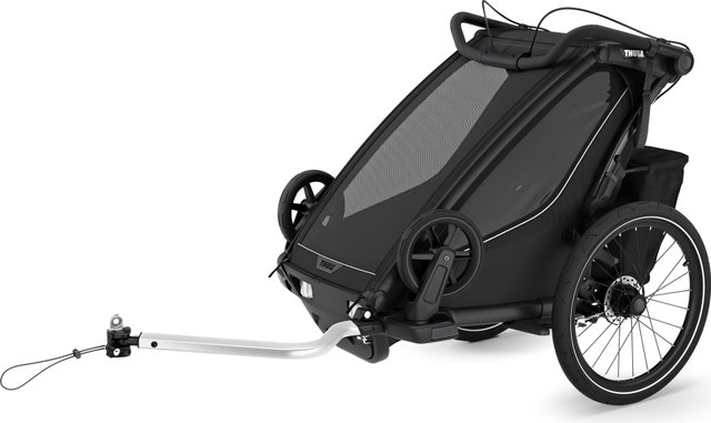 Thule Chariot Sport 2 single Kinderanhänger - black/20"