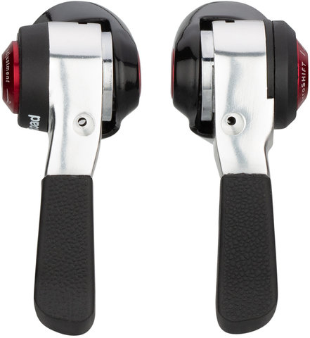 microSHIFT BS-T10 2-/3-/10-speed Bar End Shifters for Shimano Road - black/2/3x10 speed