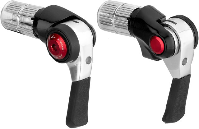 microSHIFT BS-T10 2-/3-/10-speed Bar End Shifters for Shimano Road - black/2/3x10 speed