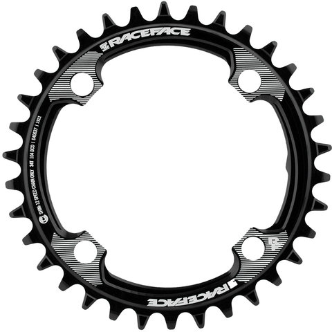 Narrow Wide Chainring, 4-Arm, 104 mm BCD for Shimano, 12-speed - black/34 tooth