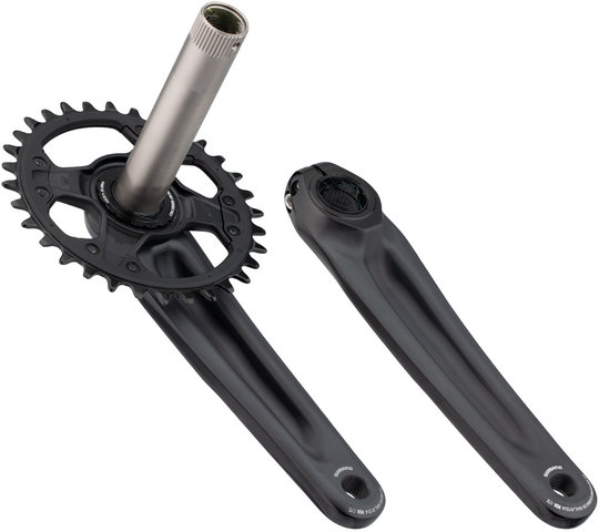 Shimano Deore FC-M6120-1 Crankset - black/175.0 mm 32 tooth