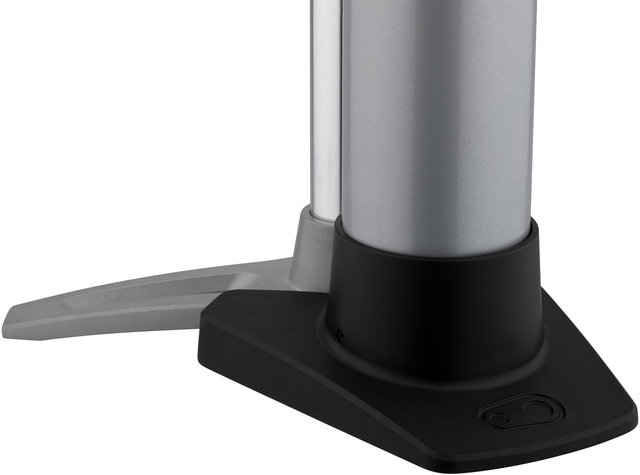 Pompe à Vélo Klic avec Manomètre Analogique et Réservoir Tubeless - grey/universal