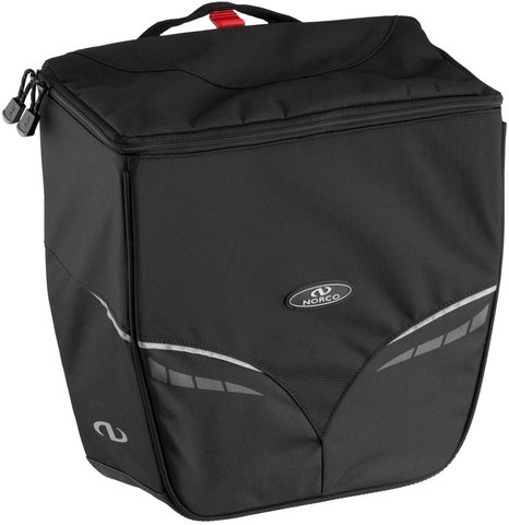 Bolsa Canmore City Iso con riel compacto KlickFix - negro/13 litros