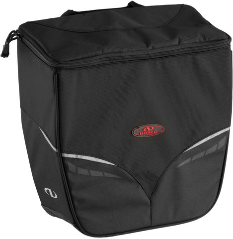 Bolsa Canmore City con gancho KlickFix Vario-Top - negro/13 litros