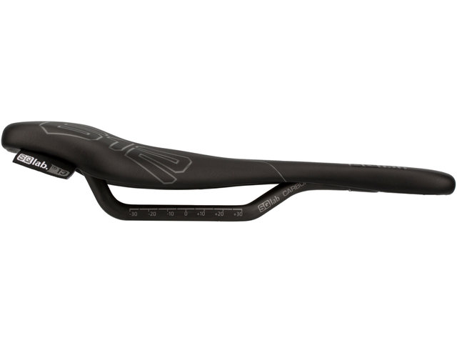 612 Ergowave Carbon Saddle - black/130 mm