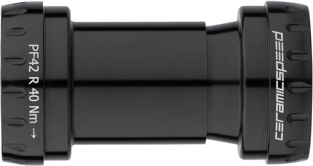 BB30 Shimano Road Coated Bottom Bracket, 42 x 68 mm - black/BB30