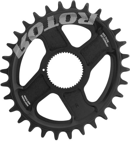 Rotor Chainring Direct Mount R-Hawk / R-Raptor / KAPIC / INPower, Q-Rings - black/30 tooth