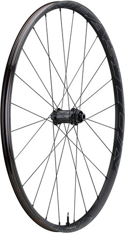 Easton EA90 AX Disc Center Lock 28" Laufradsatz - black anodize/28" Satz (VR 12x100 + HR 12x142) Shimano