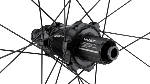 Easton Set de Roues EA90 AX Disc Center Lock 28" - black anodize/Set de 28" (avant 12x100 + arrière 12x142) Shimano