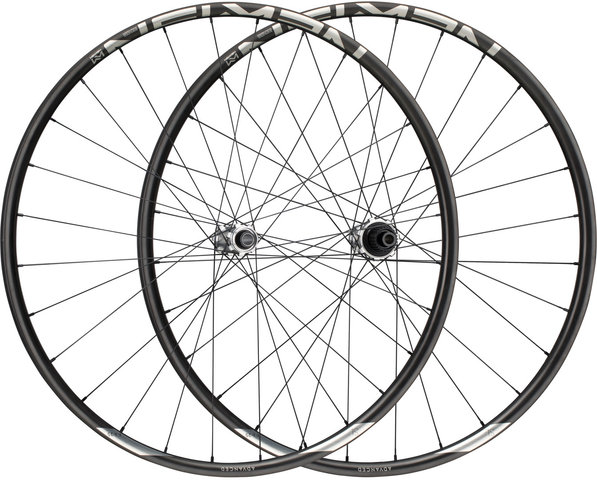 NEWMEN Set de Roues Advanced SL X.A.25 FADE Boost Disc Center Lock 29" - black-silver/set de 29" (av 15x110 Boost + arr 12x148 Boost) Shimano Micro Spline