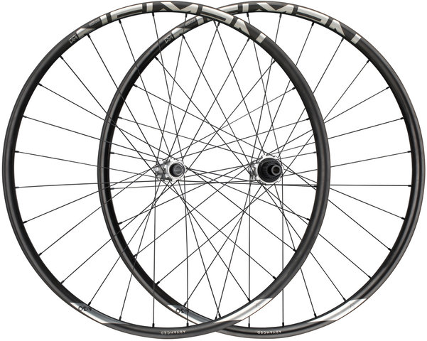 Advanced SL A.30 FADE Boost Disc Center Lock 29" Laufradsatz - black-silver/29" Satz (VR 15x110 Boost + HR 12x148 Boost) Shimano Micro Spline