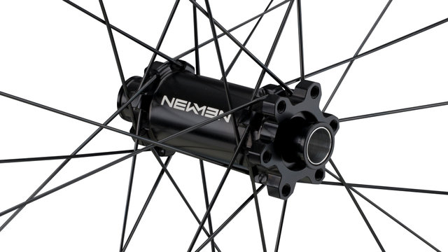 NEWMEN Evolution SL X.A.25 FADE Boost Disc 6-Loch 27,5" Laufradsatz - black-black/27,5" Satz (VR 15x110 Boost + HR 12x148 Boost) Shimano Micro Spline