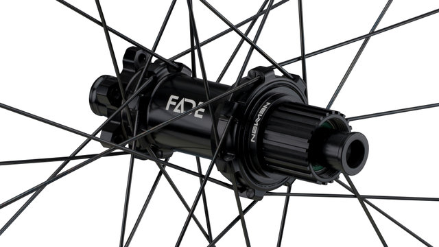 NEWMEN Juego de ruedas Evolution SL X.A.25 FADE Boost Disc 6 agujeros 27,5" - black-black/Juego 27,5" (RD 15x110 Boost + RT 12x148 Boost) Shimano Micro Spline