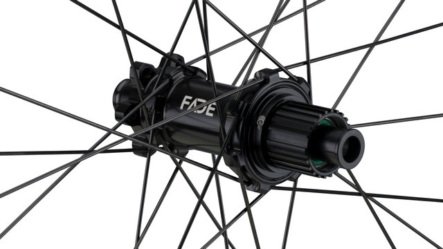 NEWMEN Evolution SL E.G.30 Fade Boost Disc 6-bolt 27.5" Wheelset - black-black/27.5" set (front 15x110 Boost + rea 12x148 Boost) Shimano Micro Spline