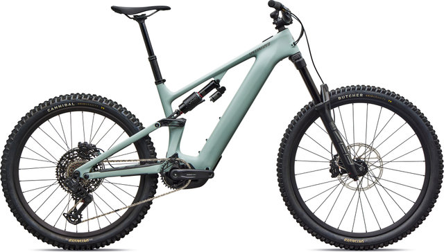 Specialized Vélo électrique tout-terrain Levo 4 EVO Comp Carbon 29"/27,5" - satin agave grey-desert metallic | L | 180 mm | 155,0 mm | 44 mm | 29" (avant), 27,5" (arrière)