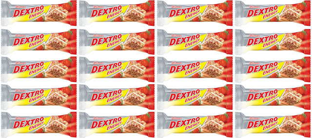 Dextro Energy Barrita 20 unidades - strawberry/700 g