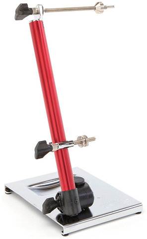 Feedback Sports Support de Centrage Pro Truing Stand 2.0 - rouge-argenté/universal