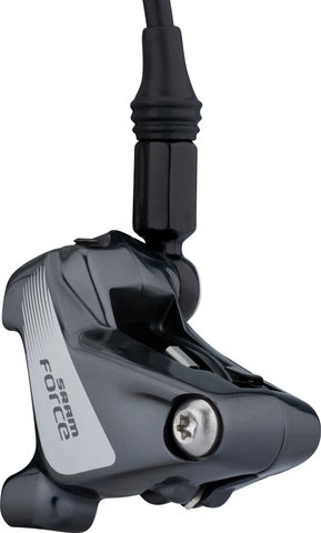 SRAM Force 22 FM DoubleTap® Hydraulic Disc Brake - black-grey/Rear wheel