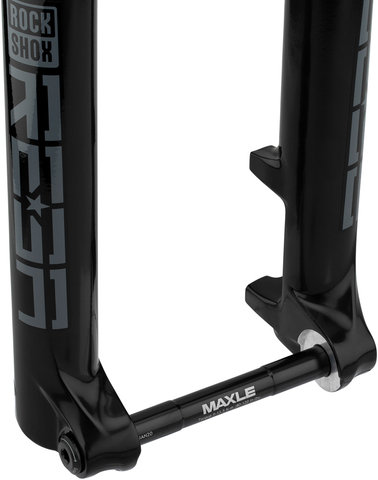 RockShox Reba RL Solo Air Boost OneLoc Remote 27,5" Federgabel - gloss black/100 mm / 1.5 tapered / 15 x 110 mm / 42 mm