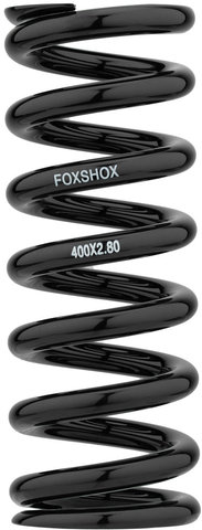 Stahlfeder für 57,5 - 65 mm Hub - schwarz/400 lbs