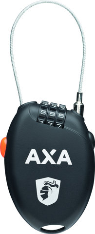 Axa Candado de cable Roll - negro | 75 cm